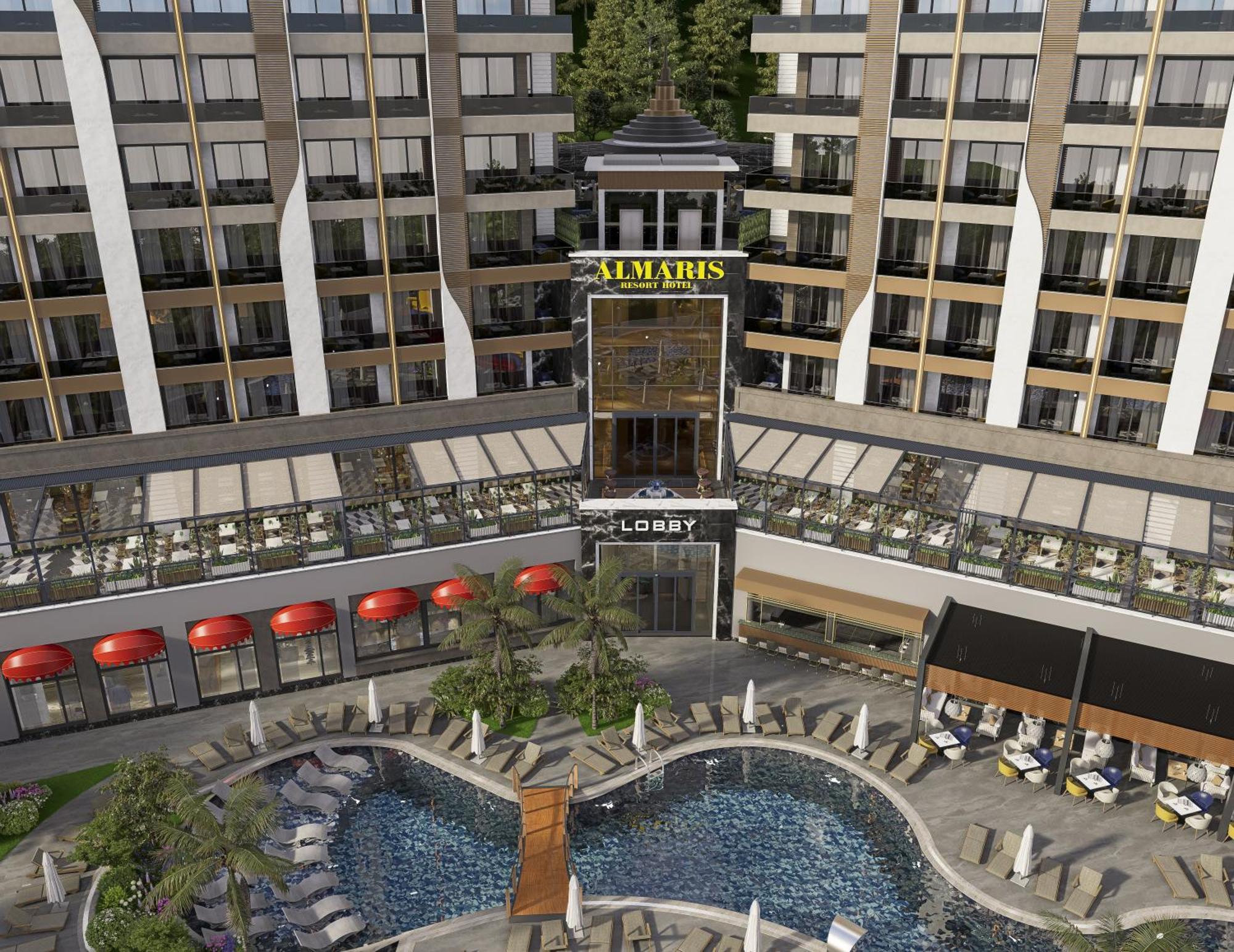 Almaris Alanya公寓式酒店 外观 照片