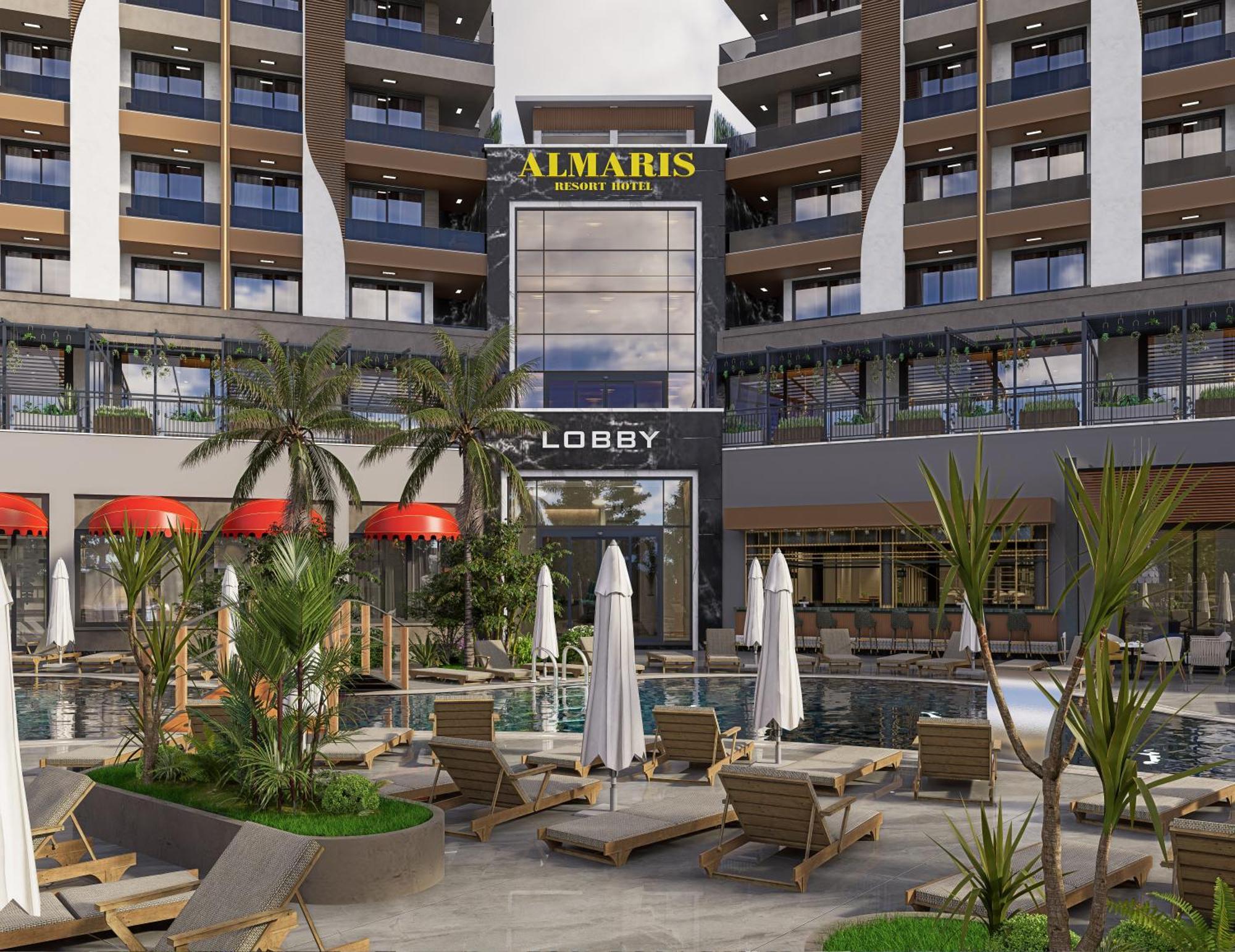 Almaris Alanya公寓式酒店 外观 照片