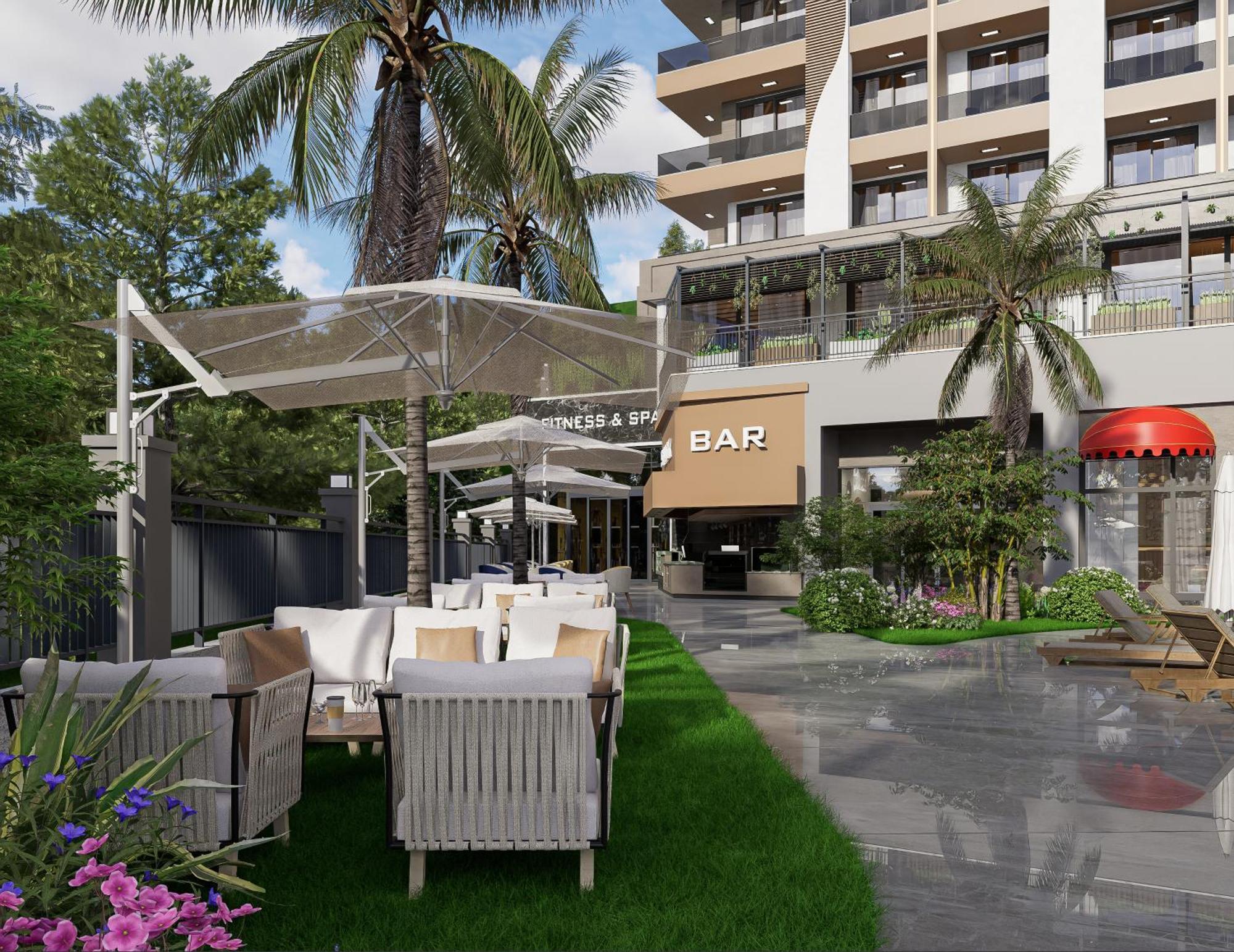 Almaris Alanya公寓式酒店 外观 照片