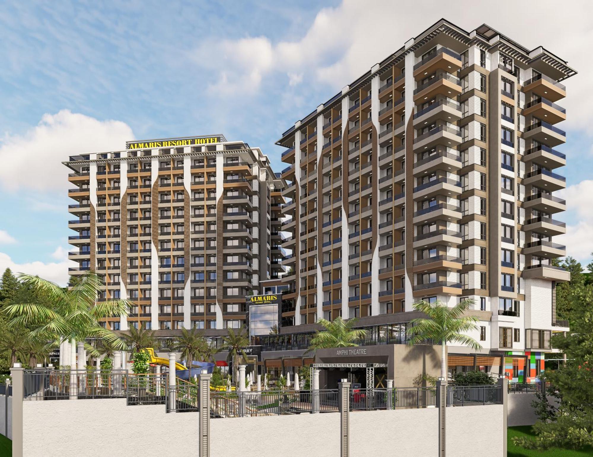 Almaris Alanya公寓式酒店 外观 照片