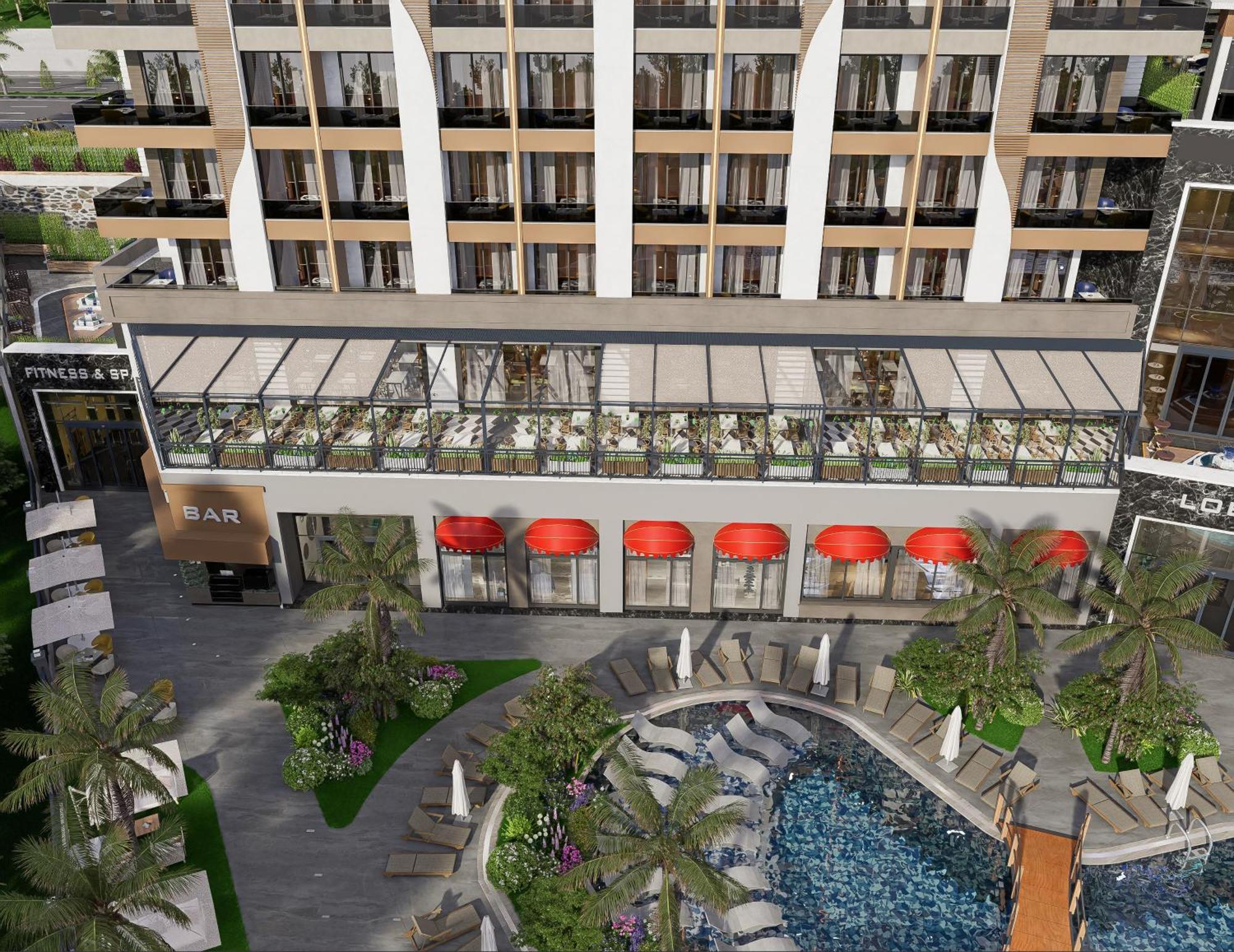 Almaris Alanya公寓式酒店 外观 照片