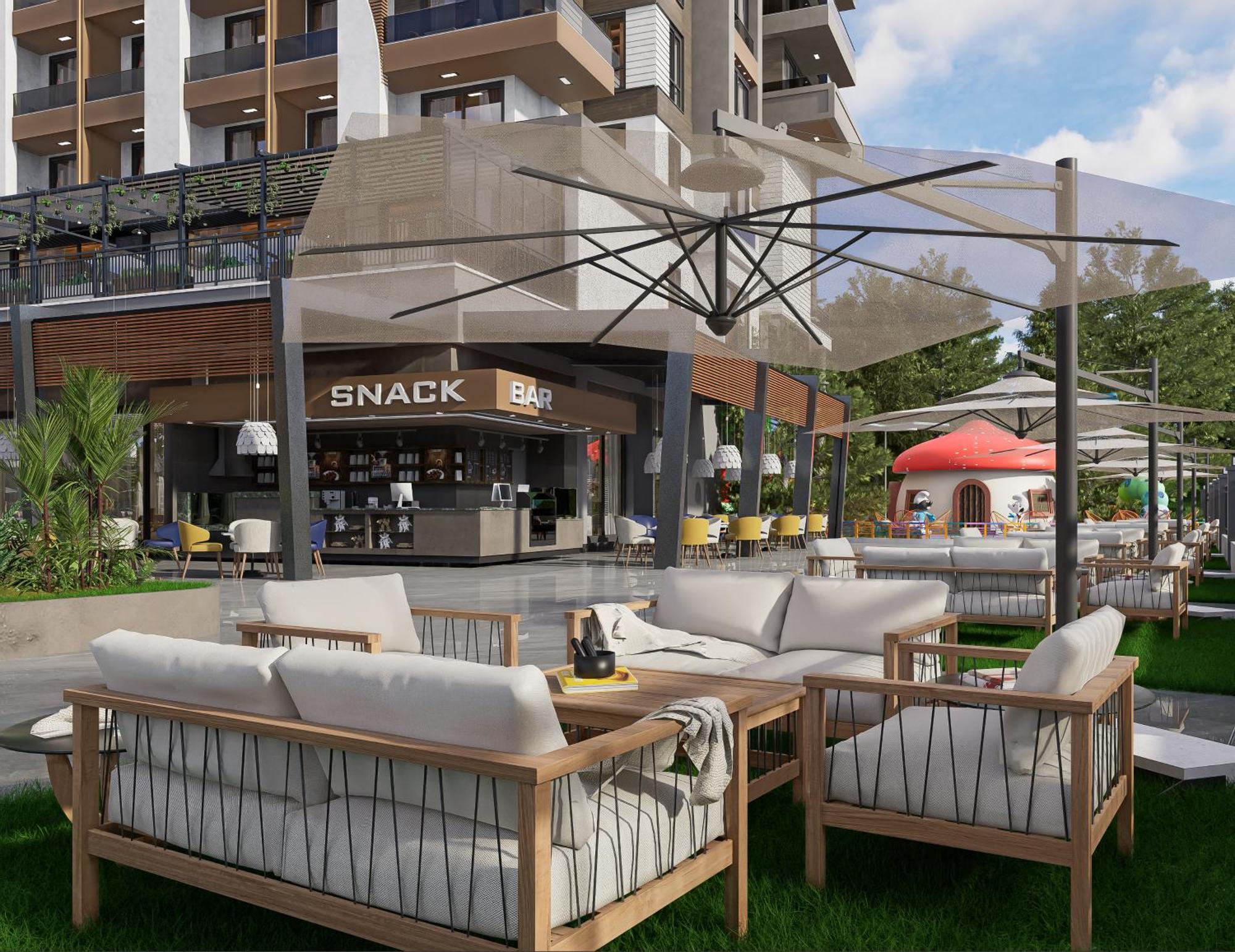 Almaris Alanya公寓式酒店 外观 照片