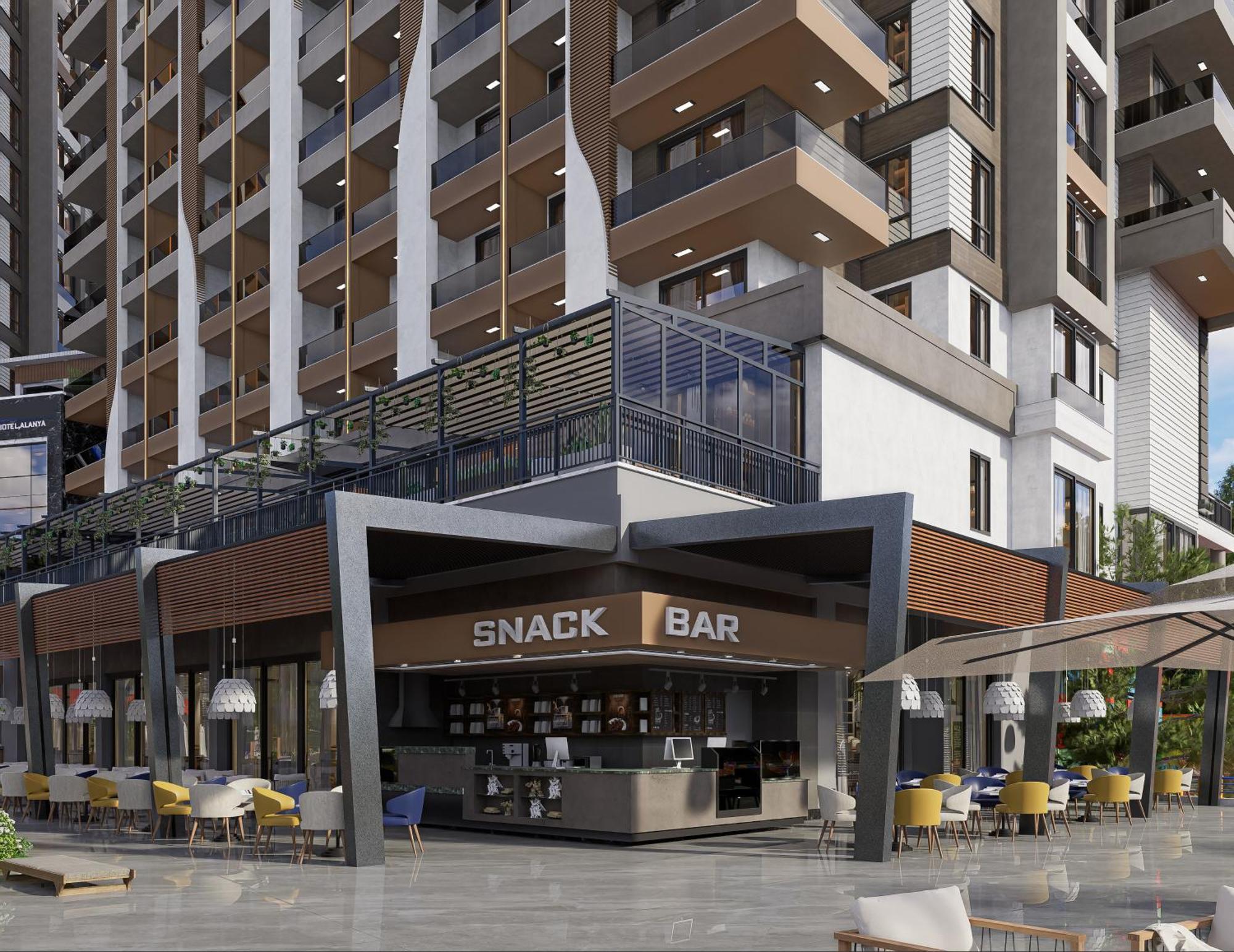 Almaris Alanya公寓式酒店 外观 照片